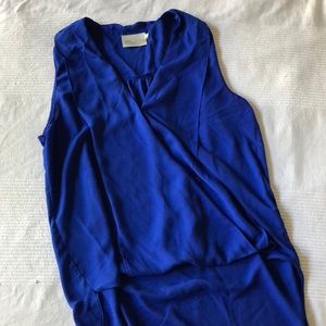 The Room Nursing Friendly Top in Royal Blue